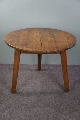 English Pinewood Cricket Table, Late 18th Century-HPP-1781144