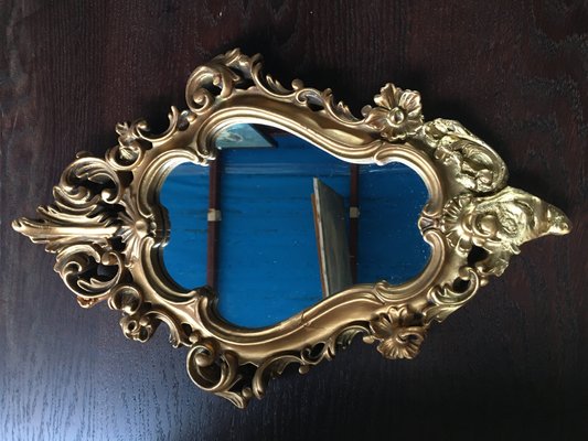 English Plaster Frame Mirror, 1990s-WQQ-628143