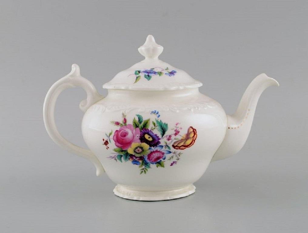 English Porcelain Breakfast Tea Service, Set of 13