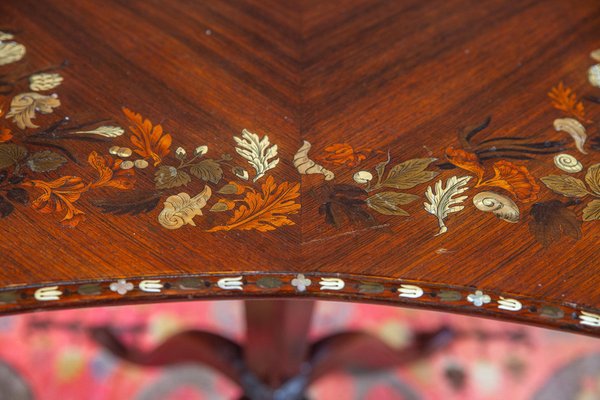 English Regency Inlaid Center Table or Occasional Table, 1815-MBH-1032584