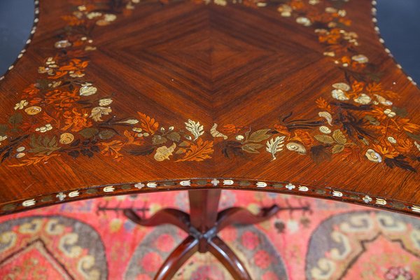 English Regency Inlaid Center Table or Occasional Table, 1815-MBH-1032584