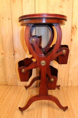 English Revue Door Table in Mahogany, 1890s-KMQ-1783695