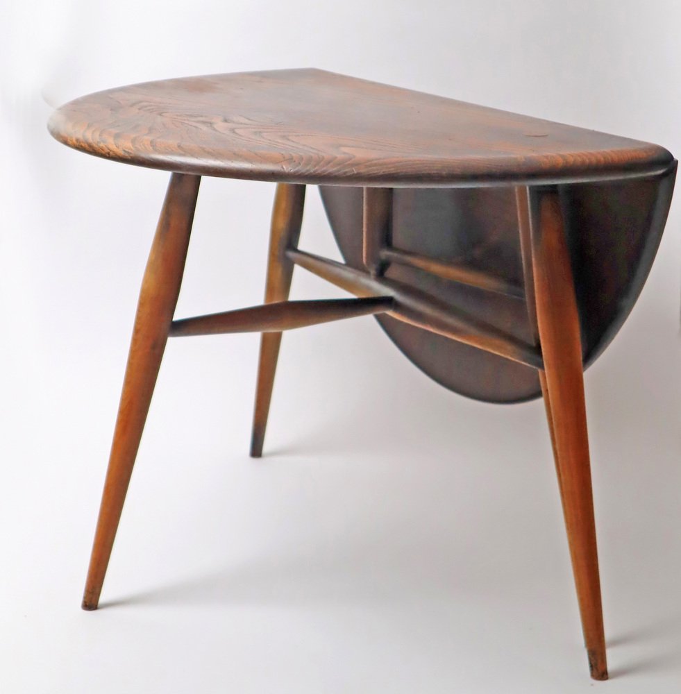 English Side Table in Beech and Elm by Lucian Ercolani for Ercol, 1960s