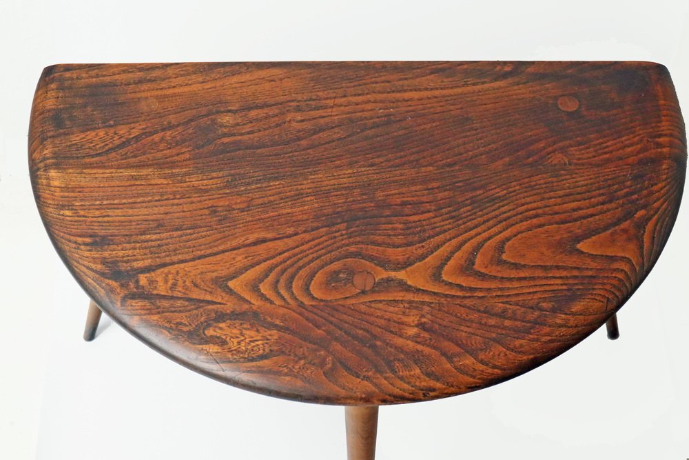 English Side Table in Beech and Elm by Lucian Ercolani for Ercol, 1960s