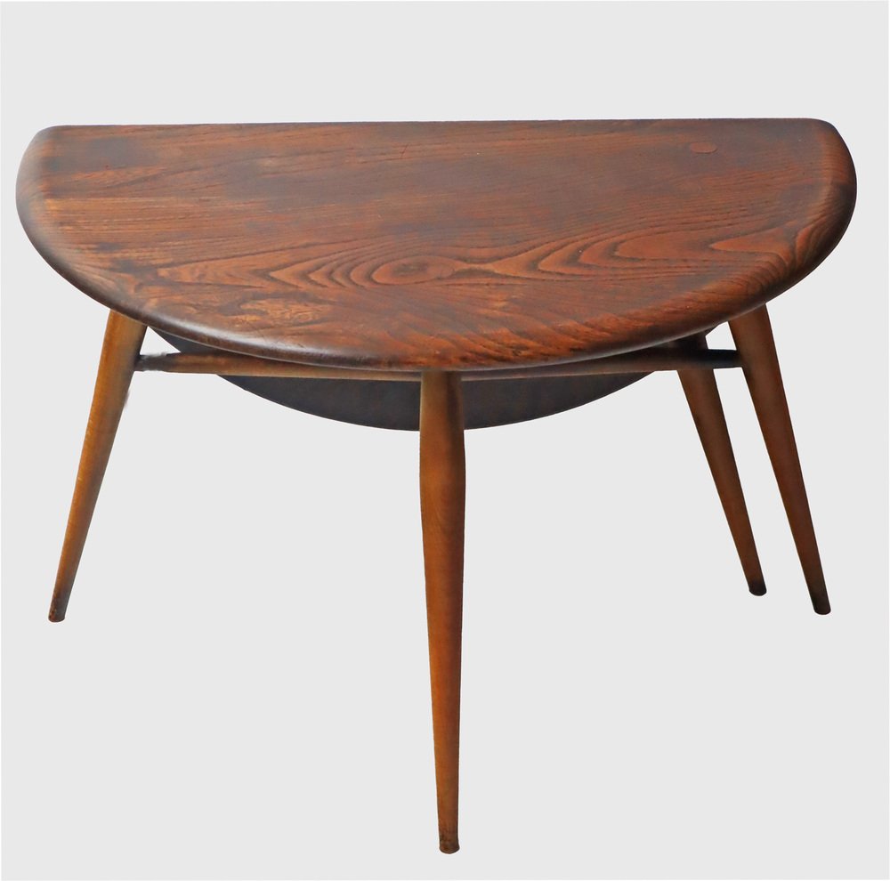 English Side Table in Beech and Elm by Lucian Ercolani for Ercol, 1960s