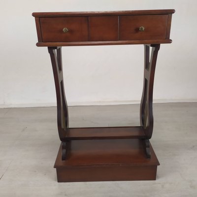 English Side Table with Drawers-EAD-974746