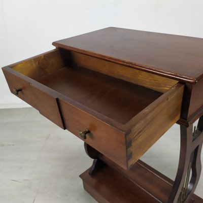 English Side Table with Drawers-EAD-974746