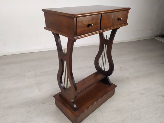 English Side Table with Drawers-EAD-974746