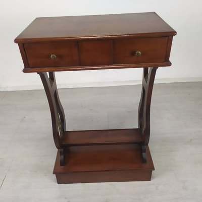 English Side Table with Drawers-EAD-974746