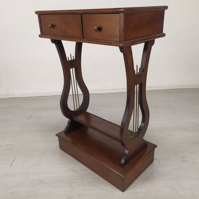 English Side Table with Drawers-EAD-974746