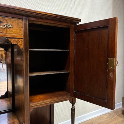 English Sideboard in Rosewood with Boxwood Inlay, 1900-ALF-2033466