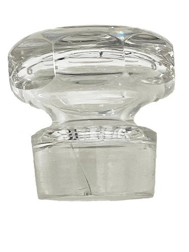 English Silver and Crystal Jam Holder attributed to William Hutton & Son Ltd, 1916