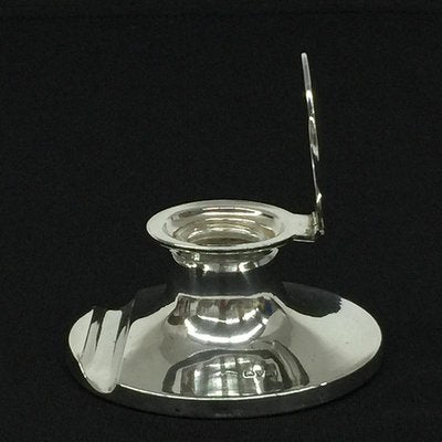 English Silver Capstan Inkwell by Cohen & Charles, Chester, 1908-UCH-1224698