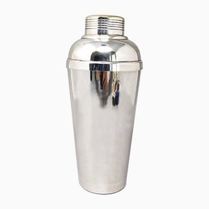 English Stainless Steel Cocktail Shaker, 1950s-QGR-1145154