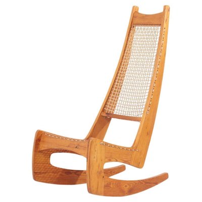 English Studio Rocking Chair by Jeremy Broun, 1970s-SFD-1181448