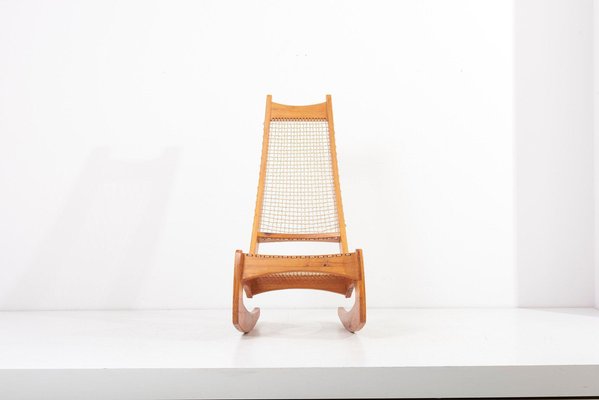 English Studio Rocking Chair by Jeremy Broun, 1970s-SFD-1181448