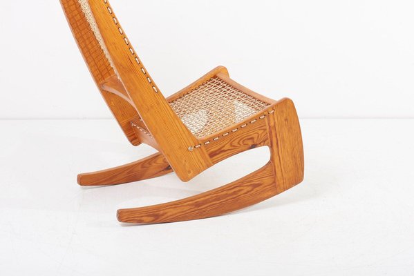 English Studio Rocking Chair by Jeremy Broun, 1970s-SFD-1181448