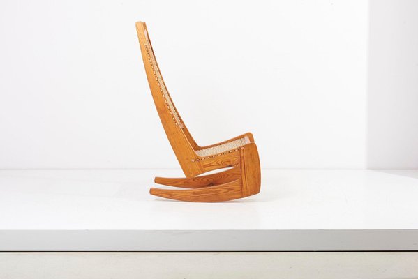 English Studio Rocking Chair by Jeremy Broun, 1970s-SFD-1181448