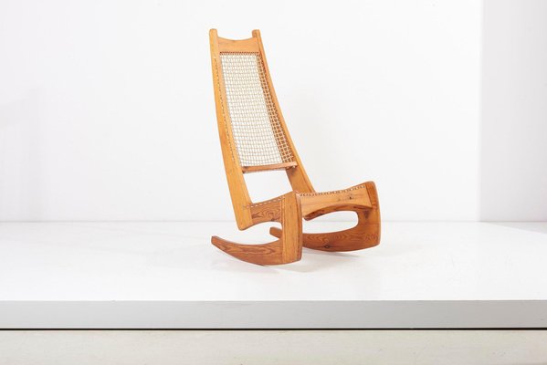 English Studio Rocking Chair by Jeremy Broun, 1970s-SFD-1181448