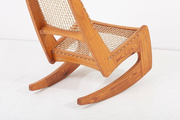 English Studio Rocking Chair by Jeremy Broun, 1970s-SFD-1181448