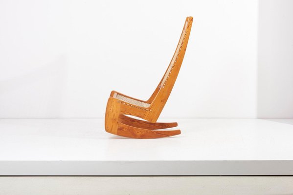 English Studio Rocking Chair by Jeremy Broun, 1970s-SFD-1181448