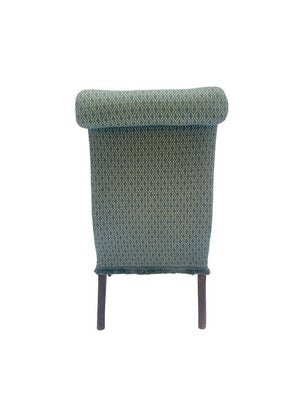 English Style Armchair on Brass Wheels-FSD-1366970