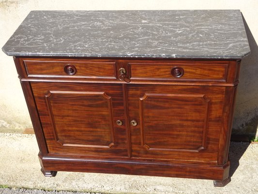 English Style Flamed Mahogany Sideboard, 1890s-ABK-2032018