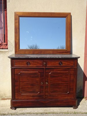 English Style Flamed Mahogany Sideboard, 1890s-ABK-2032018