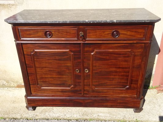 English Style Flamed Mahogany Sideboard, 1890s-ABK-2032018