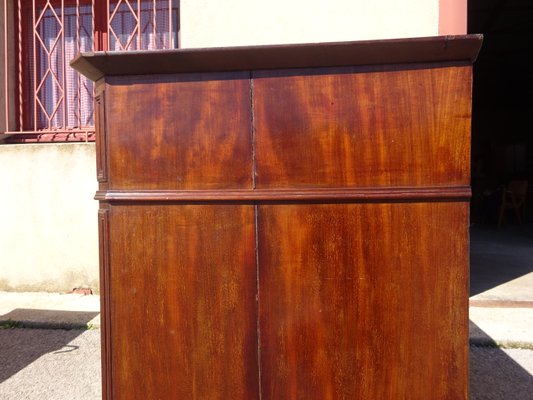 English Style Flamed Mahogany Sideboard, 1890s-ABK-2032018