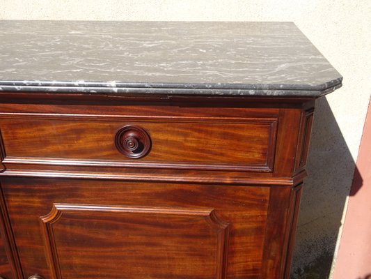 English Style Flamed Mahogany Sideboard, 1890s-ABK-2032018