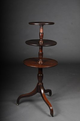 English Victorian Side Table in Mahogany, 19th Century-FLW-1402177