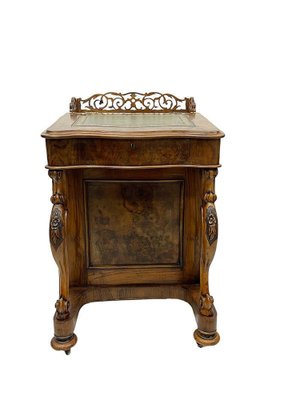 English Walnut Davenport Desk, 19th Century-UCH-1761435