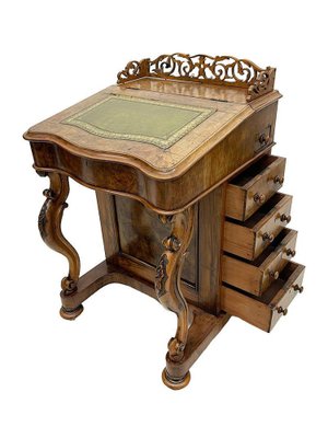 English Walnut Davenport Desk, 19th Century-UCH-1761435