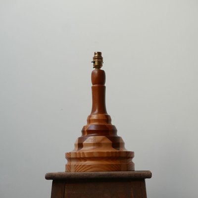 English Wood Specimen Table Lamp-JRP-839690