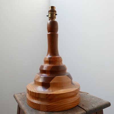 English Wood Specimen Table Lamp-JRP-839690