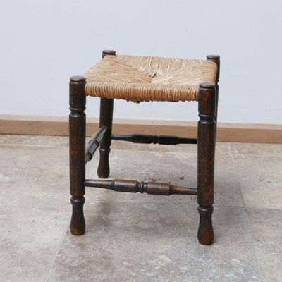 English Wooden Stool, 1940s-JRP-838647