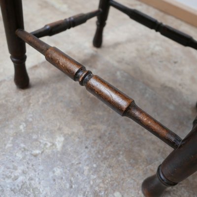 English Wooden Stool, 1940s-JRP-838647