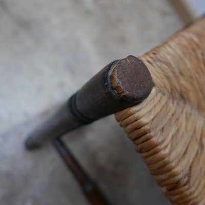 English Wooden Stool, 1940s-JRP-838647