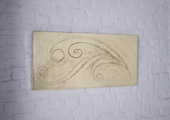 Engraved Brass Wall Panel-OWS-1329707