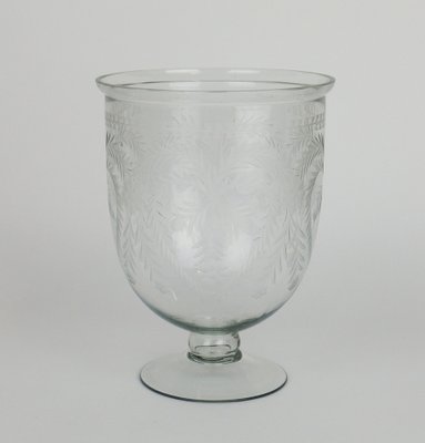 Engraved Glass Photophore Cup-LW-1309777