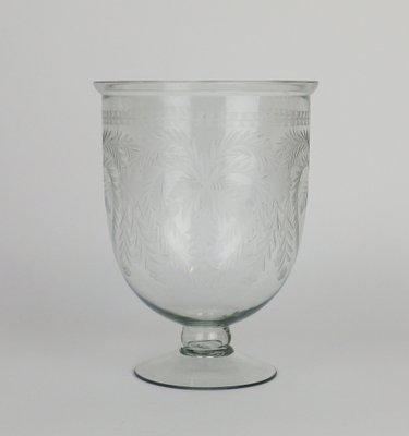 Engraved Glass Photophore Cup-LW-1309777