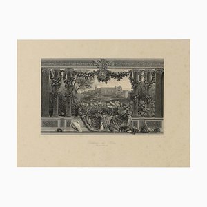 Engravings Representing Le Chateau De Blois Engraved, 1950s-WFS-744735