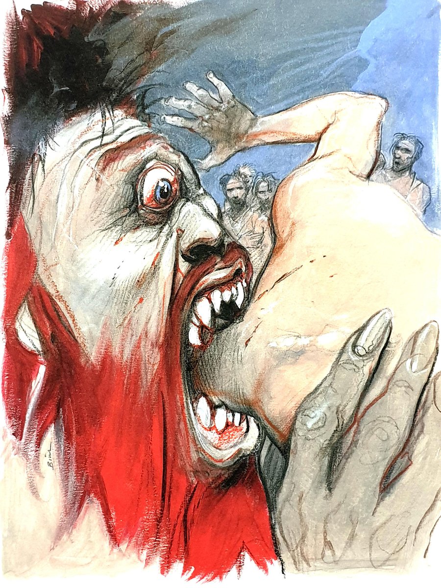 Enki Bilal - Cyclops Eating - Original Lithograph 2012