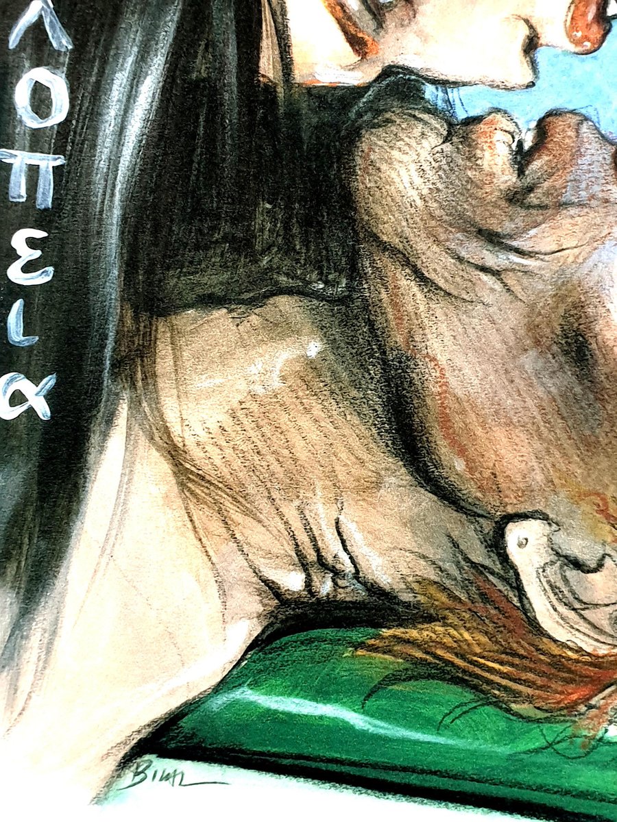 Enki Bilal - The Kiss - Original Lithograph 2012