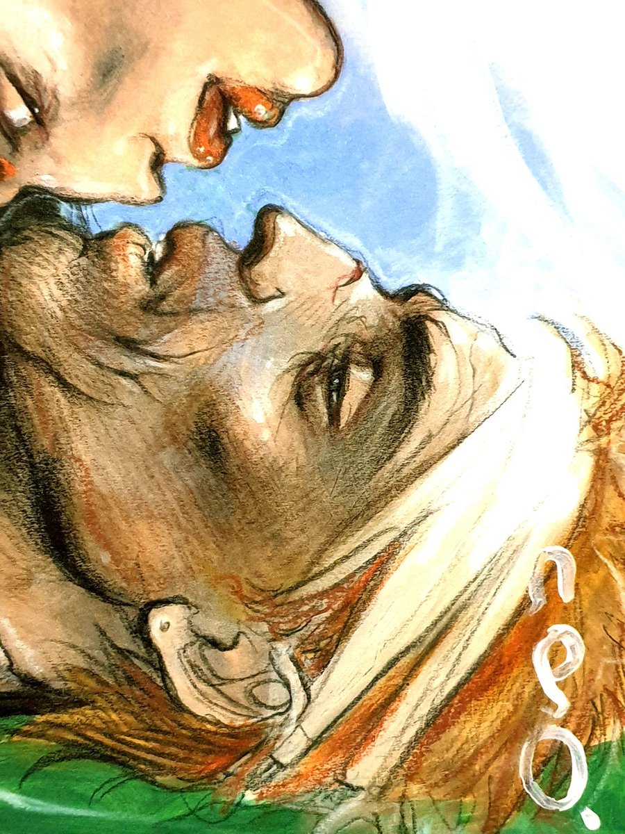 Enki Bilal - The Kiss - Original Lithograph 2012