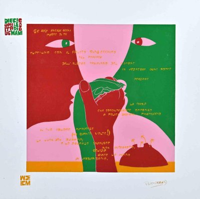 Ennio Pouchard, Diecicomeleditadiduemani on Acetate, 1973-ZCI-1384923