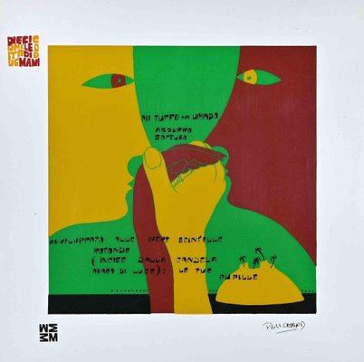 Ennio Pouchard, Diecicomeleditadiduemani, Screen Print on Acetate, 1973-ZCI-1383695