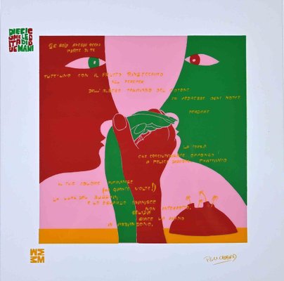 Ennio Pouchard, Flowing with You, Screen Print on Acetate, 1973-ZCI-1164474