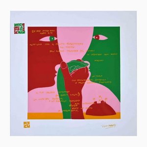 Ennio Pouchard, Flowing with You, Screen Print on Acetate, 1973-ZCI-1164474